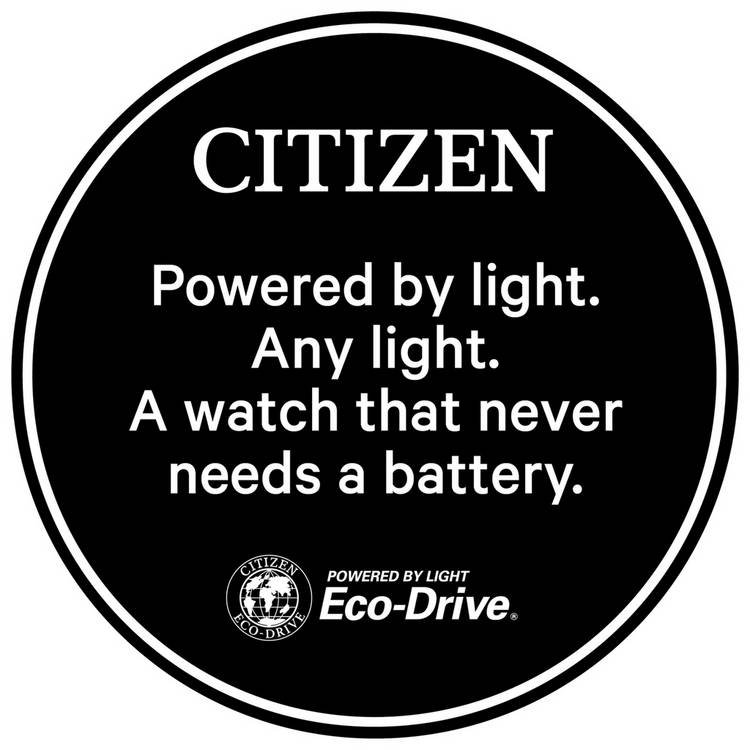 Citizen ladies Eco-Drive crystal bracelet watch (British brand)