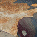Nourison Prismatic Fiery Sensation rug 259x351 cm, imported from the UK