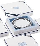 Prada porcelain chequerboard dessert plates set 22cm, imported from the UK