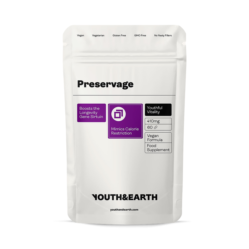Youth & Earth Preservage polyphenol complex 60 capsules - British product