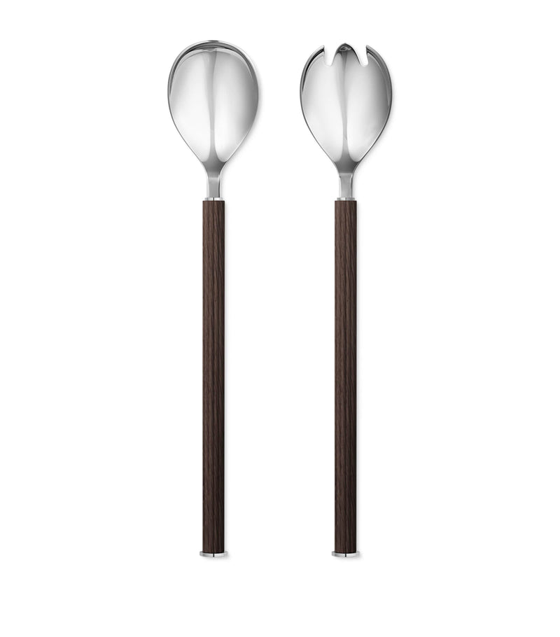 Georg Jensen Bernadotte salad server set, UK version