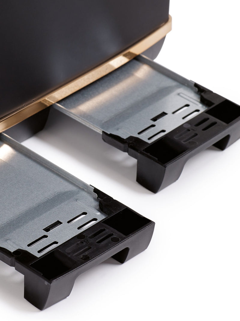 Black Copper 4 Slice Toaster - British product