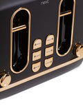 Black Copper 4 Slice Toaster - British product