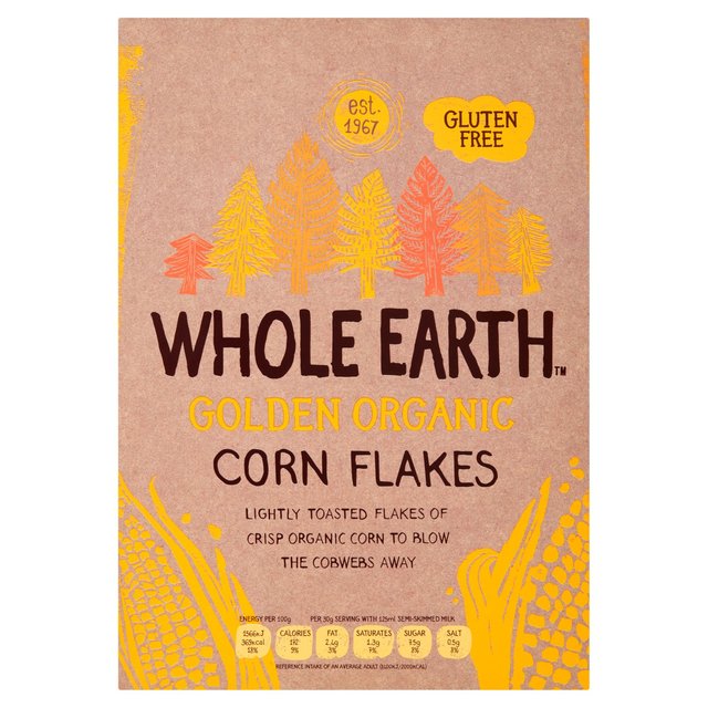 Whole Earth Organic Corn Flakes 375g GOODS M&S