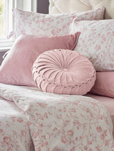 Laura Ashley Pink Blush Aria Duvet Cover and Pillowcase Set