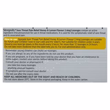 Strepsils Triple Action Honey & Lemon Throat Lozenges 24s GOODS Superdrug