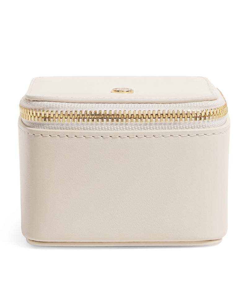Harrods smooth leather trinket box, UK version
