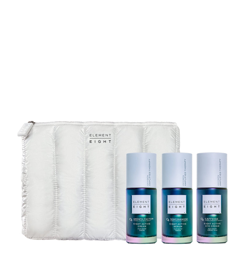 Element Eight O2 Active Discovery Routine skincare set - British product