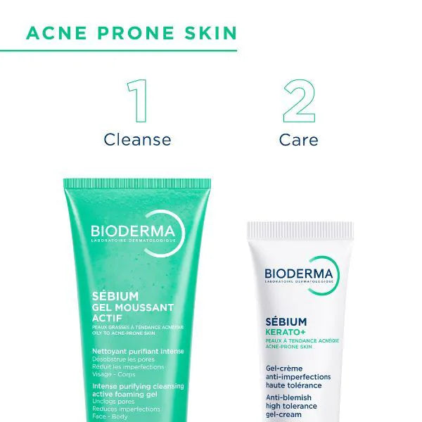 Bioderma Sebium Kerato+ gel cream 30ml - British product