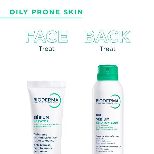 Bioderma Sebium Kerato+ gel cream 30ml - British product