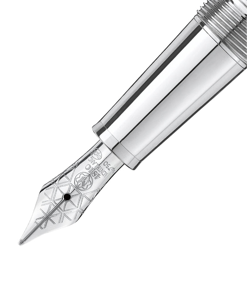 Montblanc Meisterstück Solitaire Blue Hour Classique fountain pen, imported from the UK
