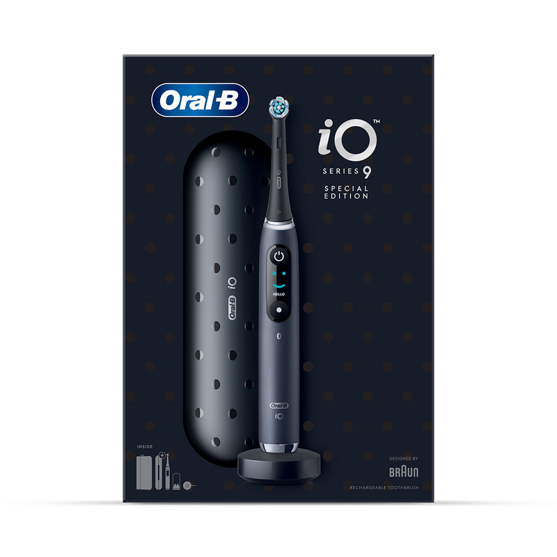 Oral-B iO 9 Special Edition electric toothbrush black, UK version