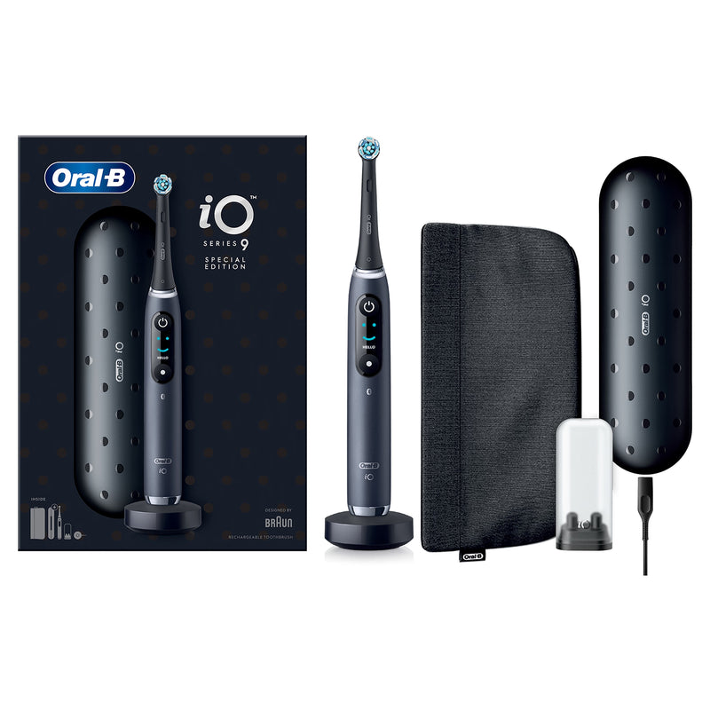 Oral-B iO 9 Special Edition electric toothbrush black, UK version