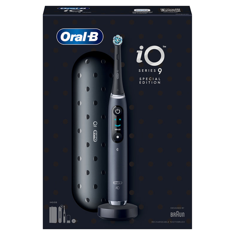 Oral-B iO 9 Special Edition electric toothbrush black, UK version