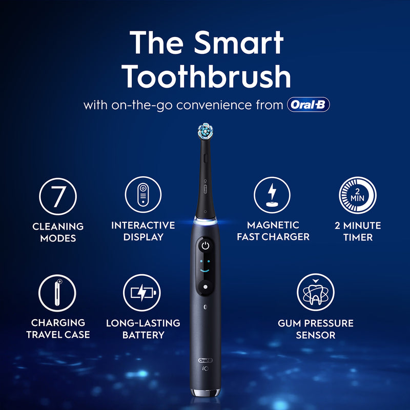 Oral-B iO 9 Special Edition electric toothbrush black, UK version