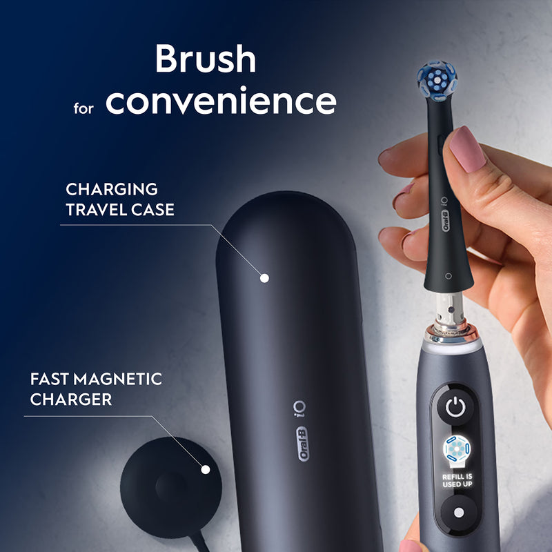 Oral-B iO 9 Special Edition electric toothbrush black, UK version