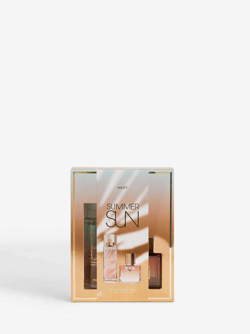 Summer Sun 30ml perfume and 75ml body mist gift set (British brand)