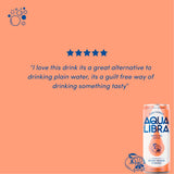 Aqua Libra Sparkling Water Blood Orange Mango 4x330ml - British product