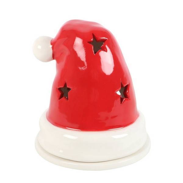 Santa Tealight and Incense Cone Holder 11cm (British brand)