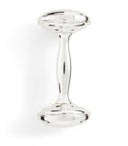 Harrods silver-plated baby rattle H9cm W5cm (British brand)