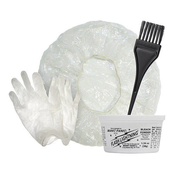 Manic Panic Flash Lightning Bleach Kit 40 Volume, imported from the UK
