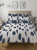 Copenhagen Home Navy Luka duvet cover set - British product