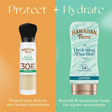 Hawaiian Tropic mineral sunscreen powder brush SPF 30, UK version