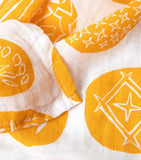 Sourhouse bread blanket golden loaf print 86cm (British brand)