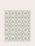 Laura Ashley wallpaper Pale Seaspray Blue Pinford Trellis 10m, imported from the UK