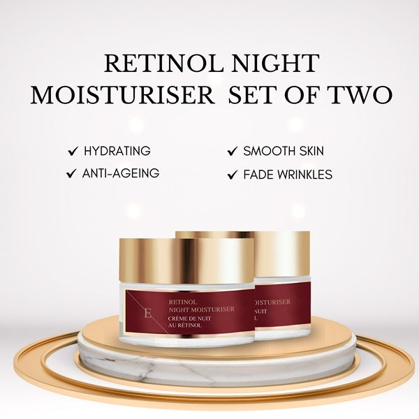 ErthSkin 2x Retinol Night Moisturiser 50ml - British product
