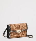 Valentino Garavani small leather rockstud shoulder bag (British brand)