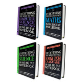 Big Fat Notebooks study guide set Maths English Science Computer Science, imported from the UK