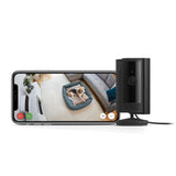Ring Wired Indoor Camera 4 Pack Black, imported from the UK