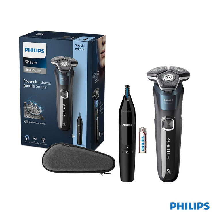 Philips Series 5000 wet dry electric shaver, UK version