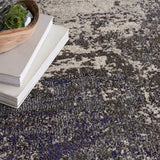 Nourison Celestial ivory grey area rug - British product
