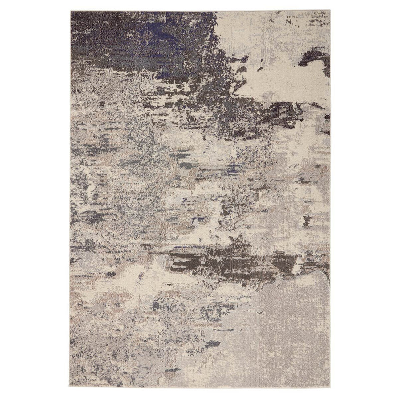 Nourison Celestial ivory grey area rug - British product