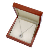 Costco diamond knot pendant 0.39ctw 18ct white gold, imported from the UK
