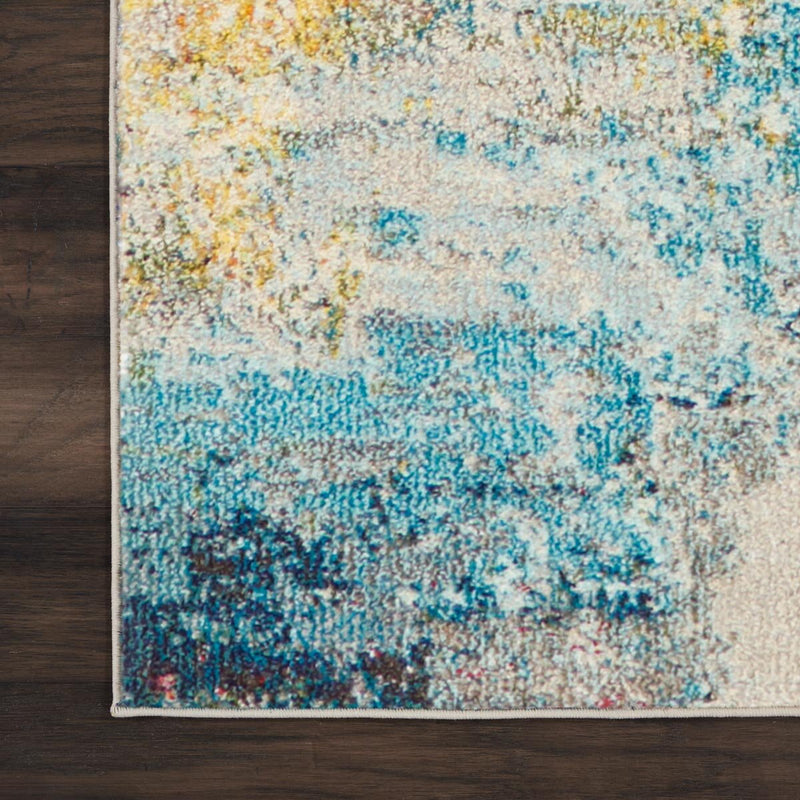 Nourison Celestial Sealife Rug Blue - British product