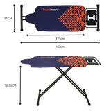Boardmann XL ironing board 121 x 51 cm, imported from the UK