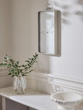 Brompton grey rectangular wall clock (53x25.5x5cm), UK version