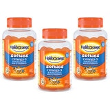 HalibOrange Omega-3 orange flavour multivitamin softies 3 x 60 count, UK version