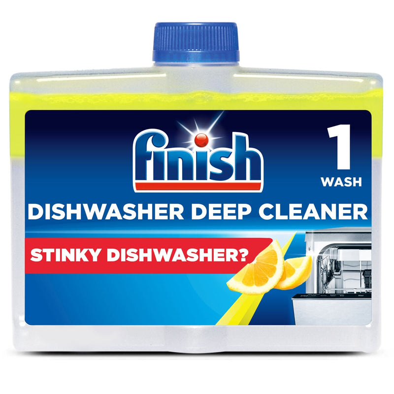 Finish Lemon Sparkle dishwasher cleaner 4 x 250ml - British product