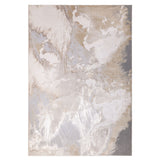 Asiatic Aurora Etch grey abstract rug medium - British product