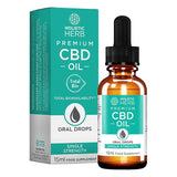 Holistic Herb Premium CBD Oil Double Strength 15ml - McGrocer