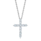 Pendentif croix en diamant Costco 1,00 cttw, 18 pouces, importé du Royaume-Uni