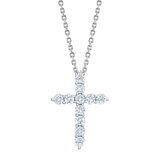 Pendentif croix en diamant Costco 1,00 cttw, 18 pouces, importé du Royaume-Uni