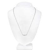Costco 1.00ctw round brilliant diamond necklace white gold - British product