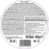 Trolli Party Burger Mini Gummy Sweets pack of 60 (British brand)