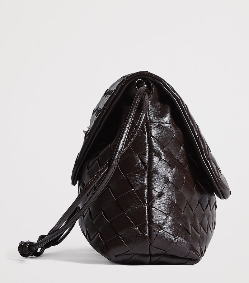 Bottega Veneta leather Giorno shoulder bag 19x33cm, UK version