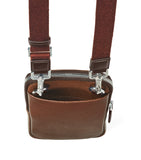 Aspinal of London leather cross-body phone pouch (British brand)